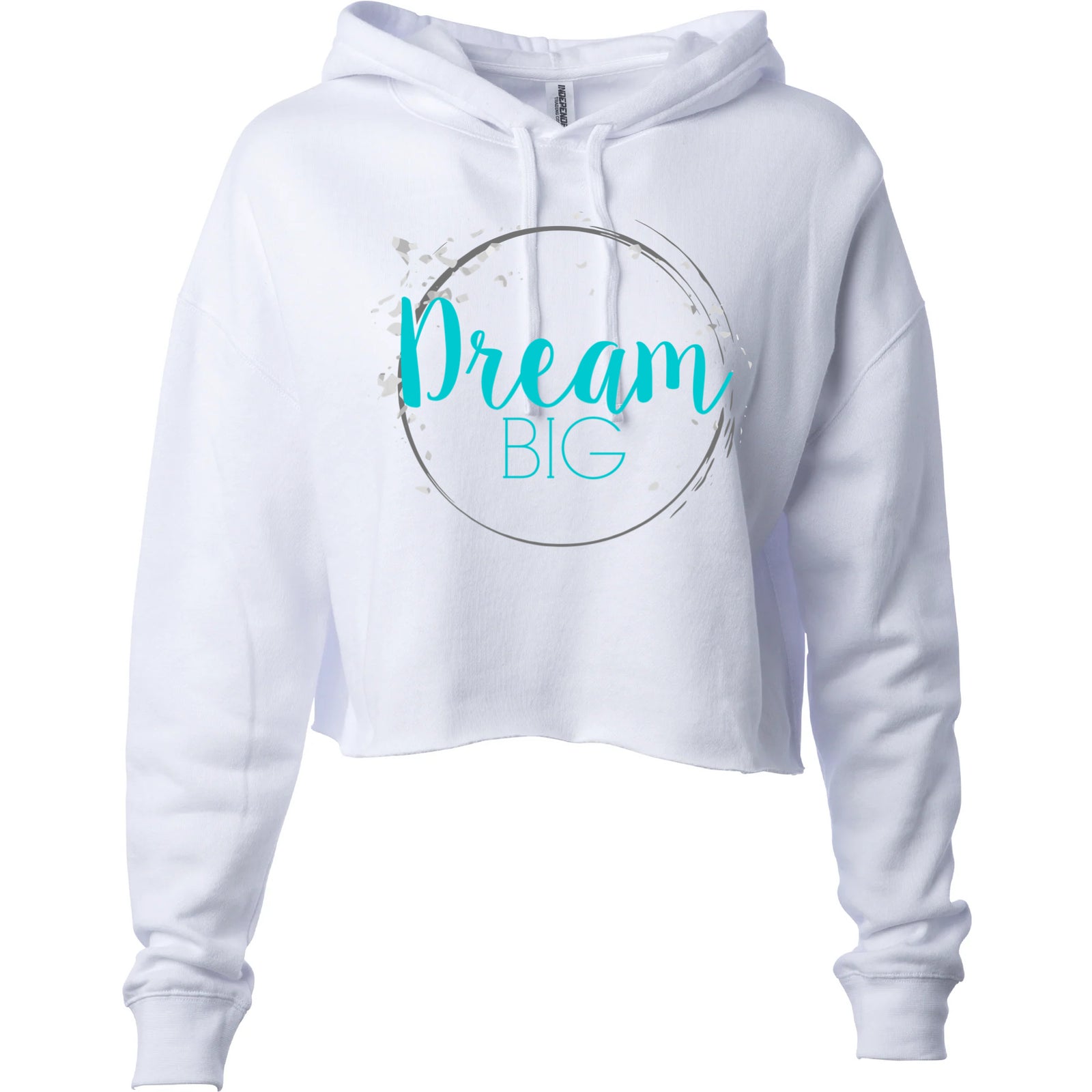 Sweat à capuche court Dream Big pour femmes