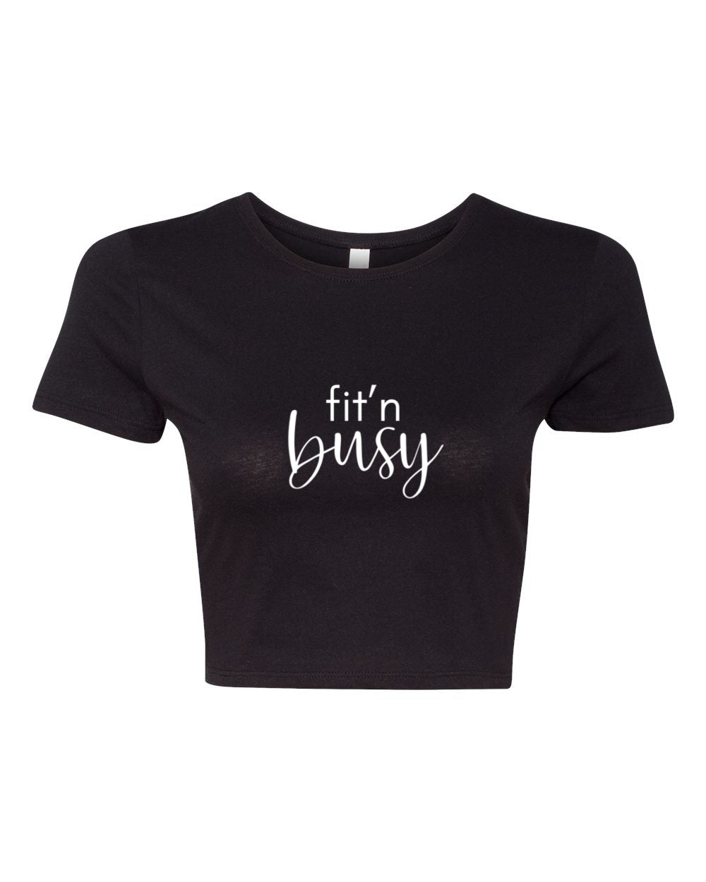 FIT'N BUSY Crop Tee