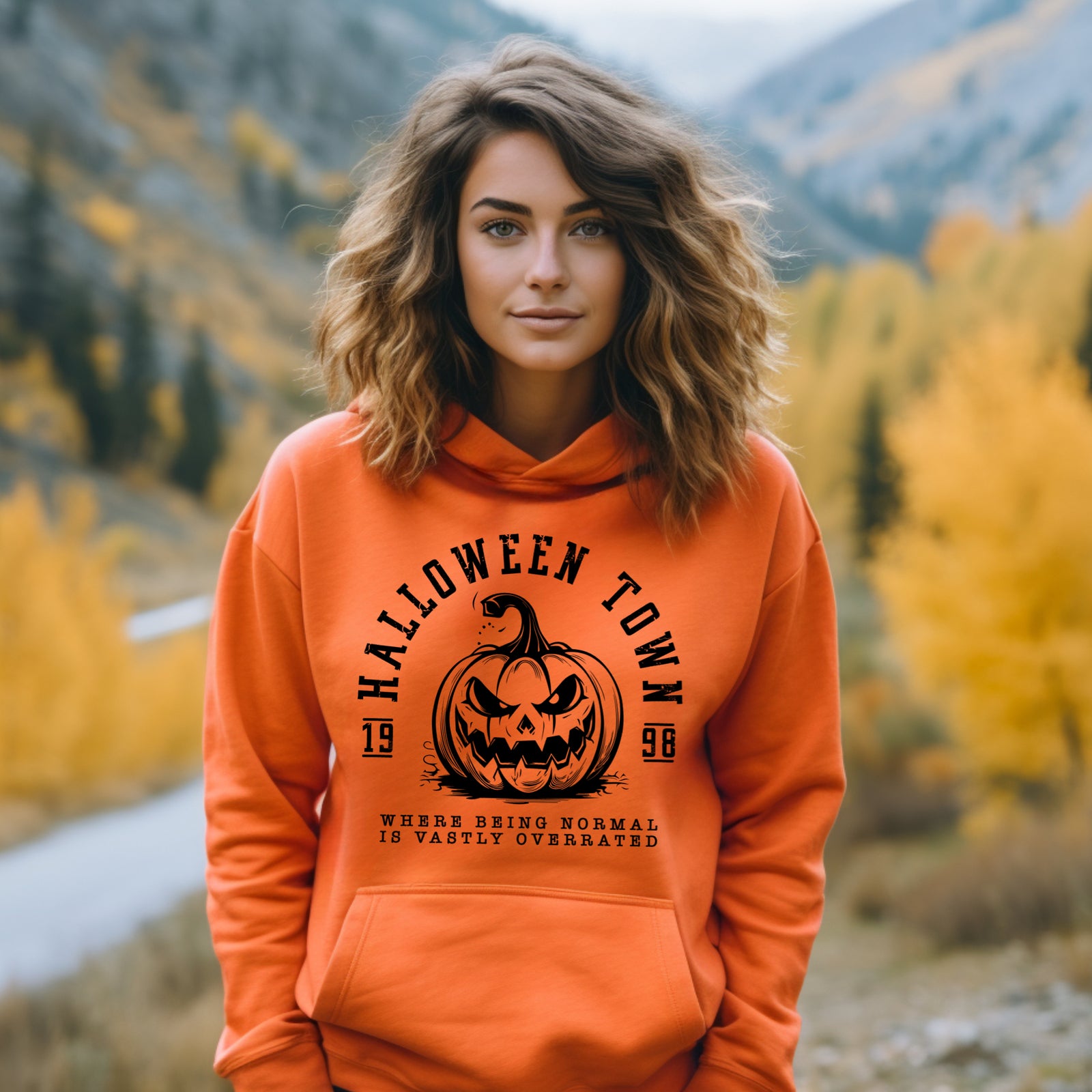 Sweat à capuche Halloween Town