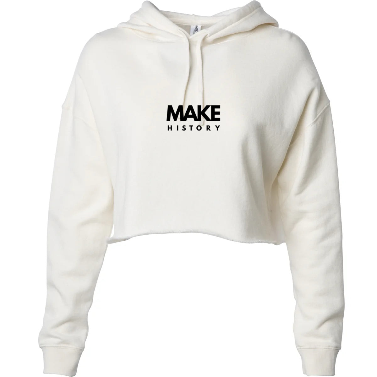 MAKE HISTORY Crop Hoodie