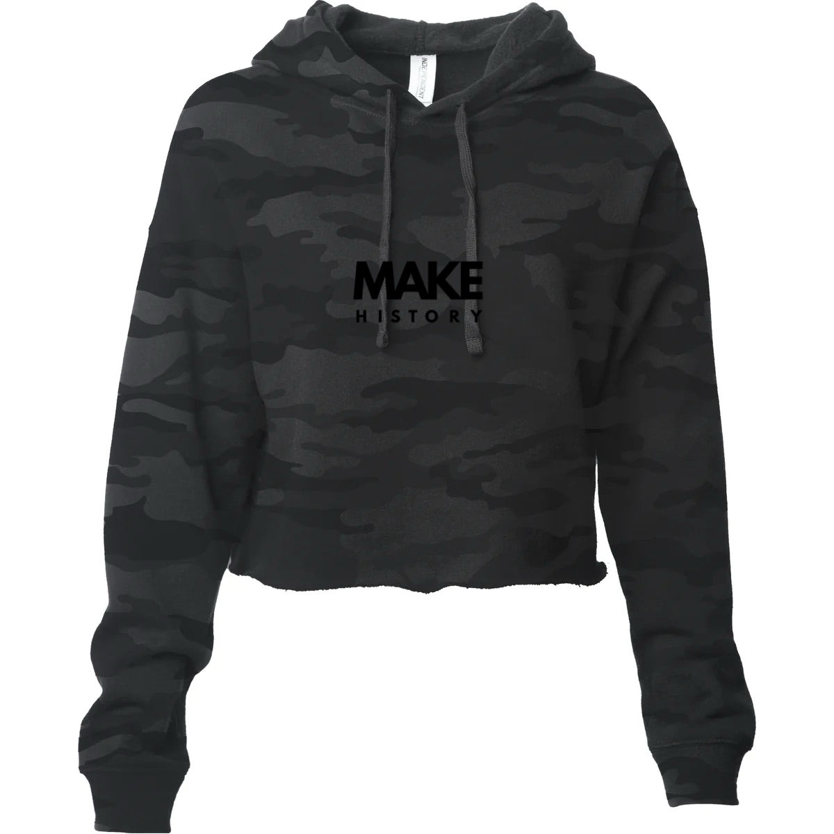 MAKE HISTORY Crop Hoodie