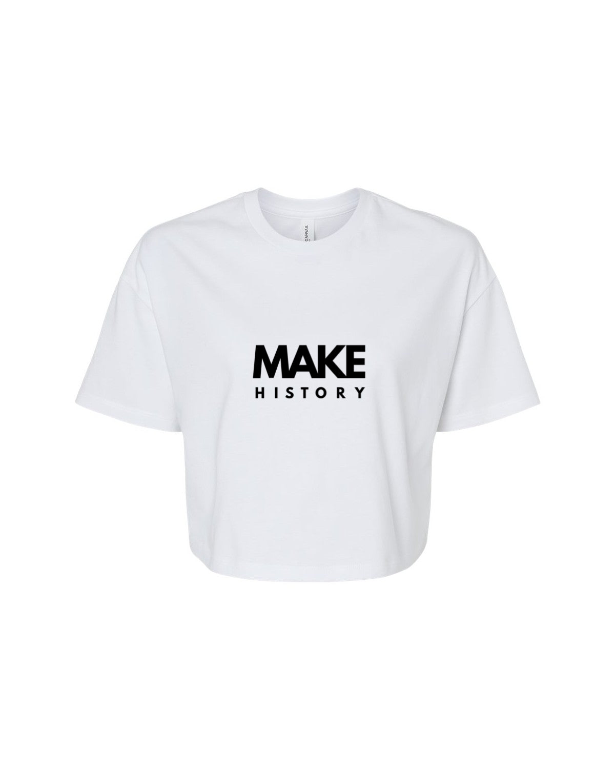 MAKE HISTORY Crop Tee