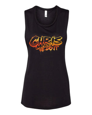 8 WF Ladies Scoop Muscle Tank