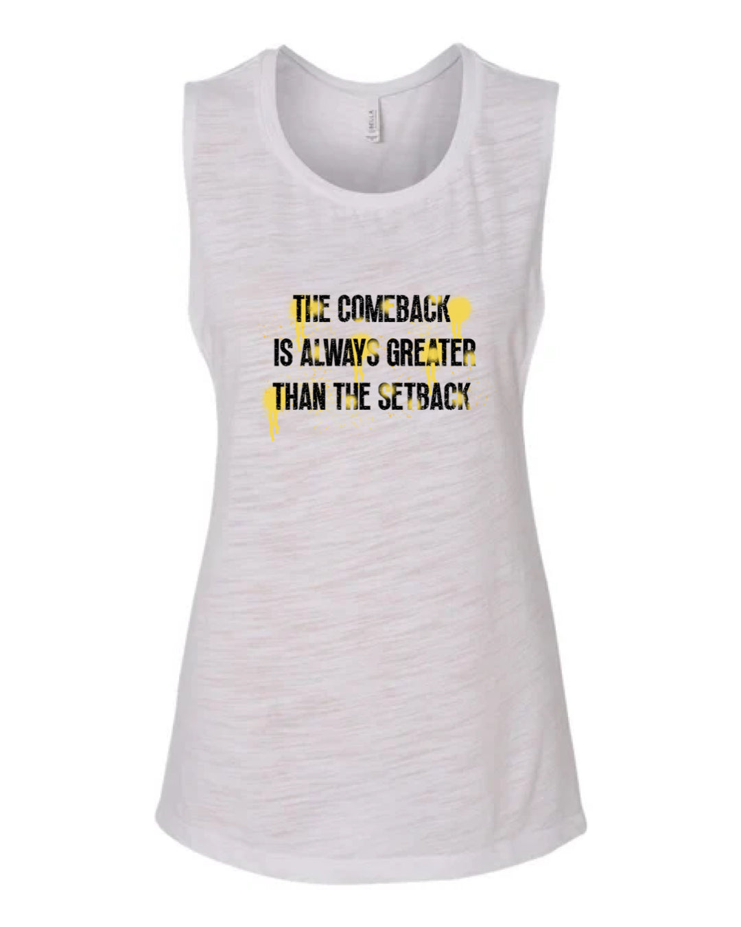 8 WF Ladies Scoop Muscle Tank