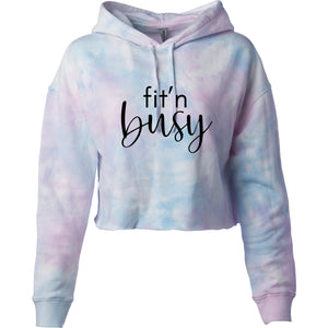 FIT'N BUSY Crop Hoodie