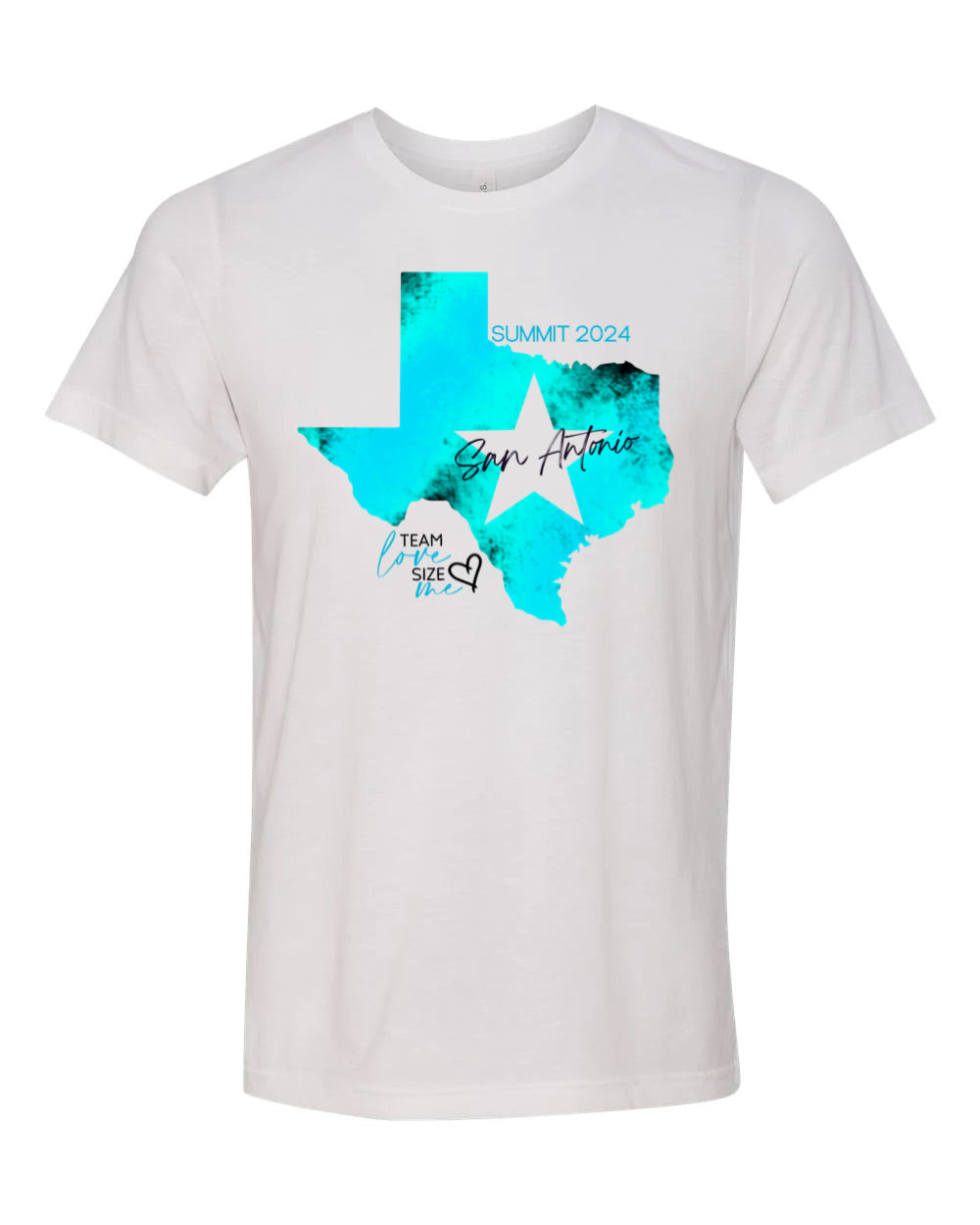 T-shirt Love Size Me Summit