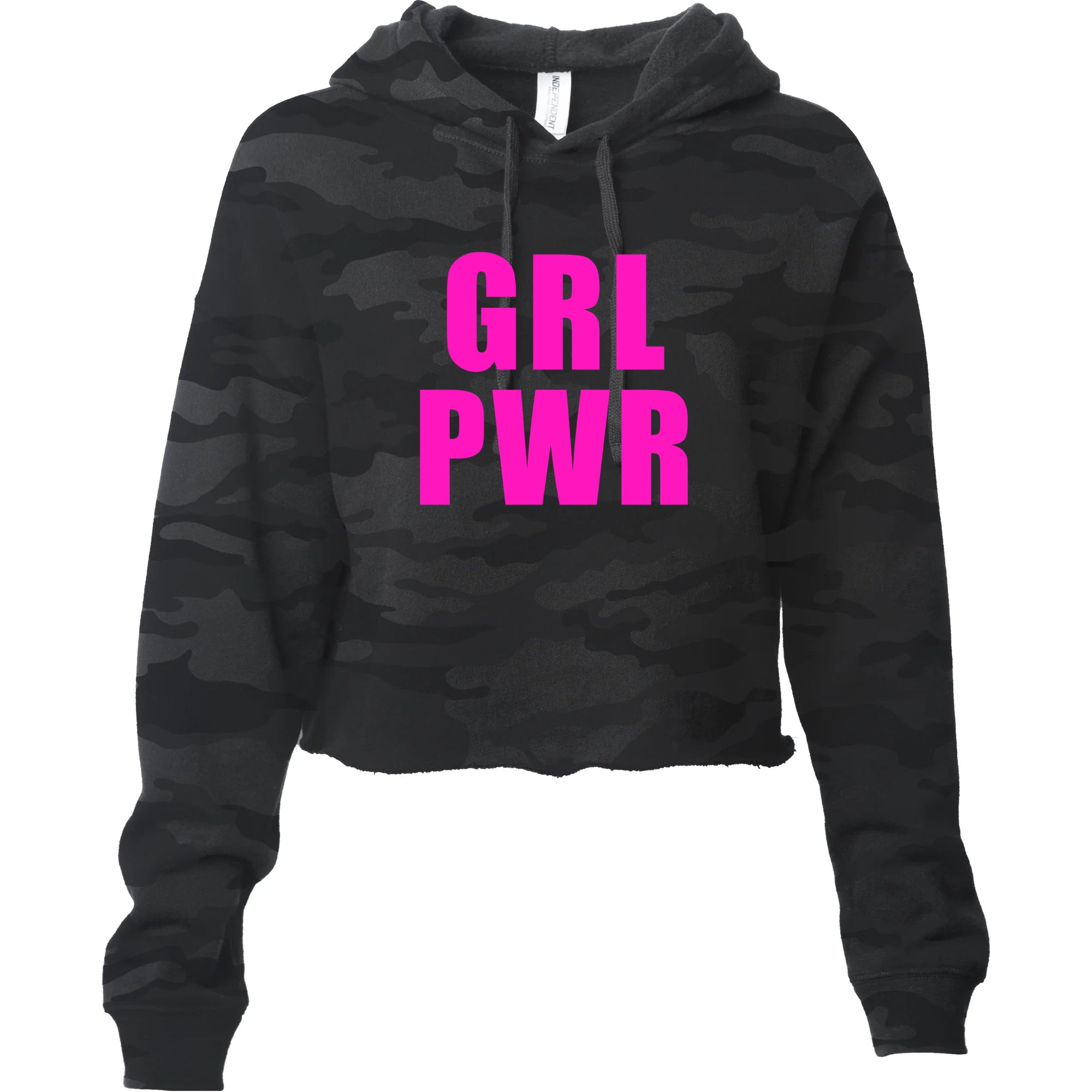 GRL PWR CROP HOODIE