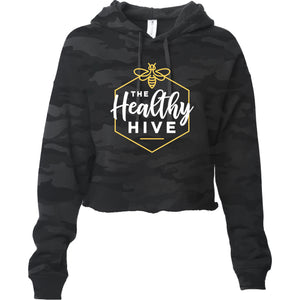 THE HEALTHY HIVE CROP HOODIE