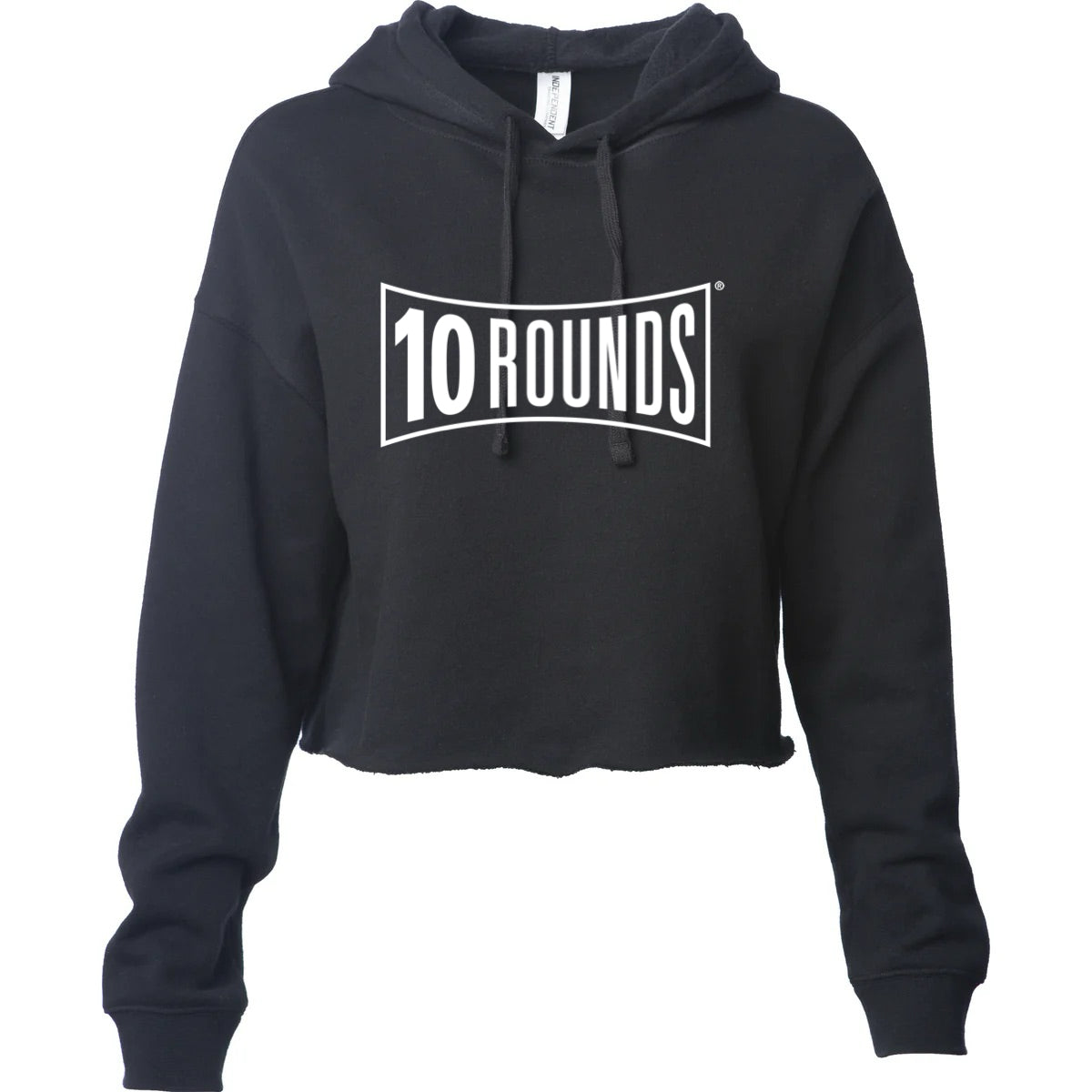 Sweat à capuche court pour femmes BODi 10 ROUNDS