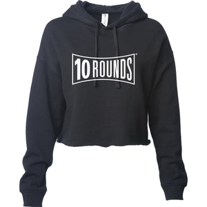 Sweat à capuche court pour femmes BODi 10 ROUNDS