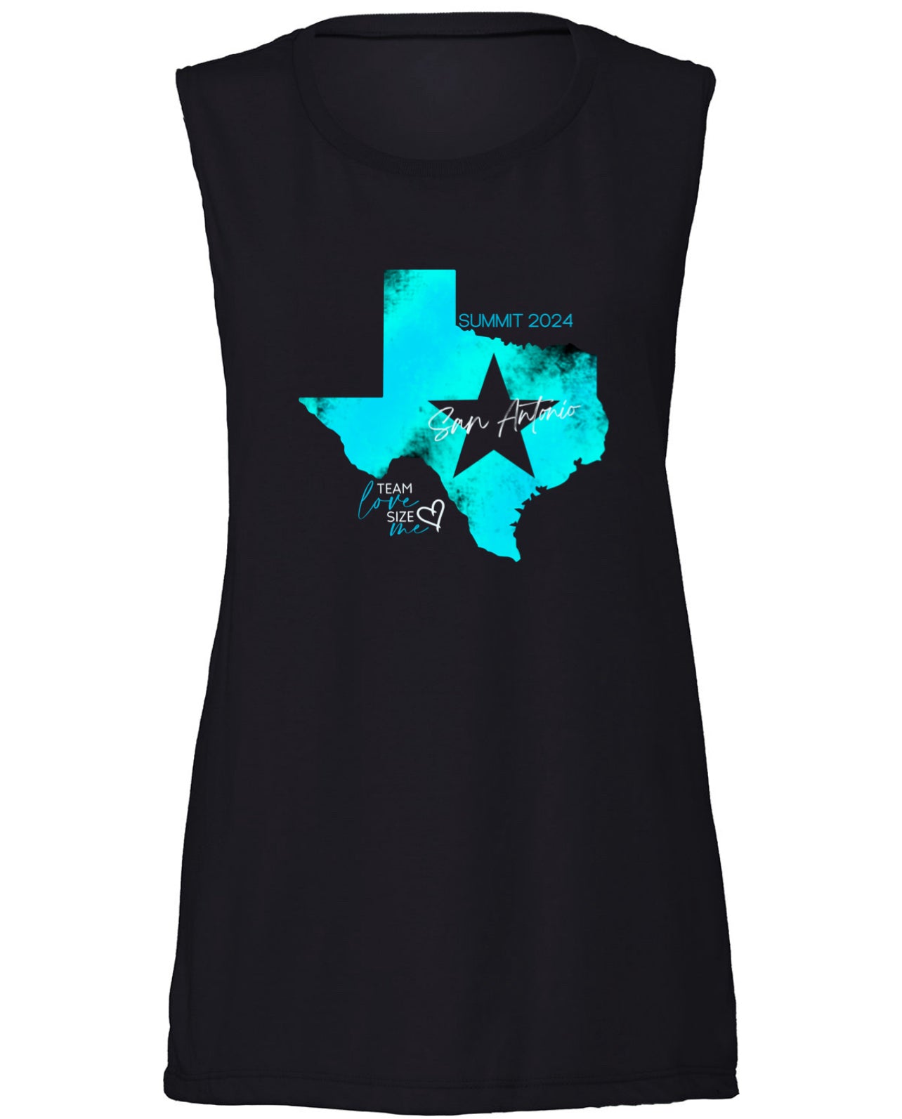 LOVE SIZE ME-SUMMIT Débardeur intégral à découpes et muscles 