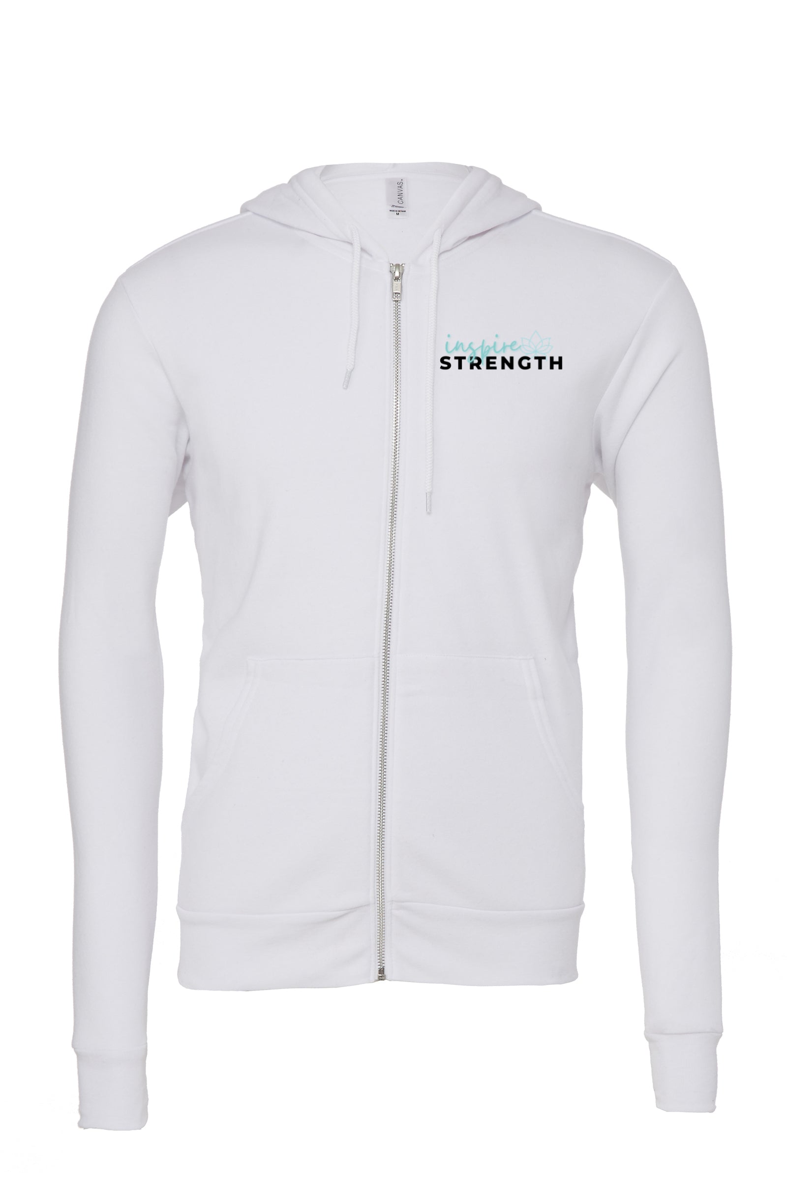 Inspire Strength UNISEX ZIP-UP HOODIE