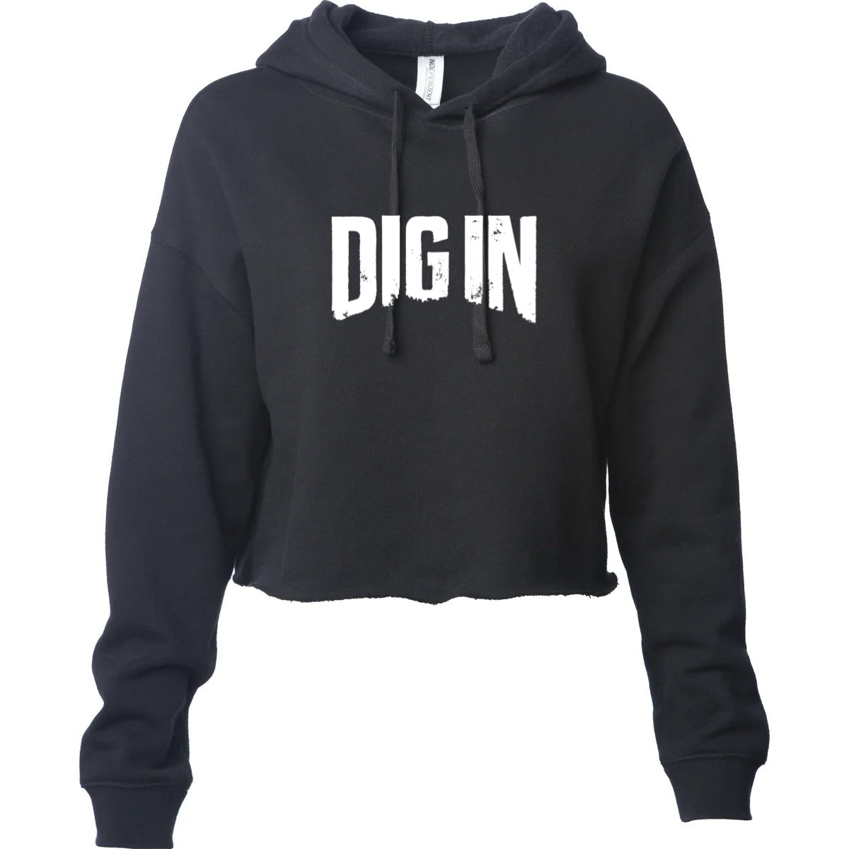 BODi DIG IN Ladies Crop Hoodie