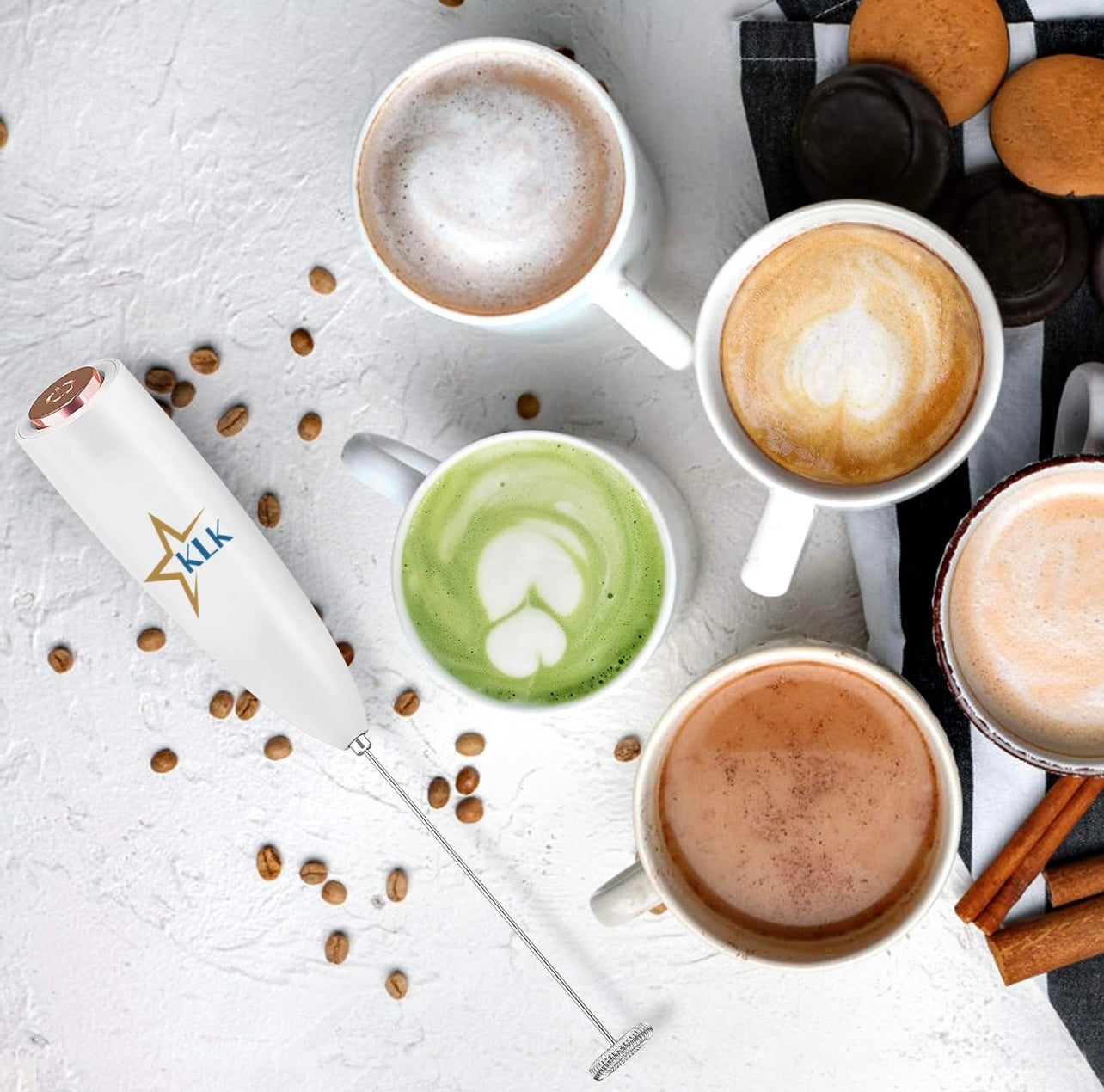 Mousseur Team KLK (Or rose) 