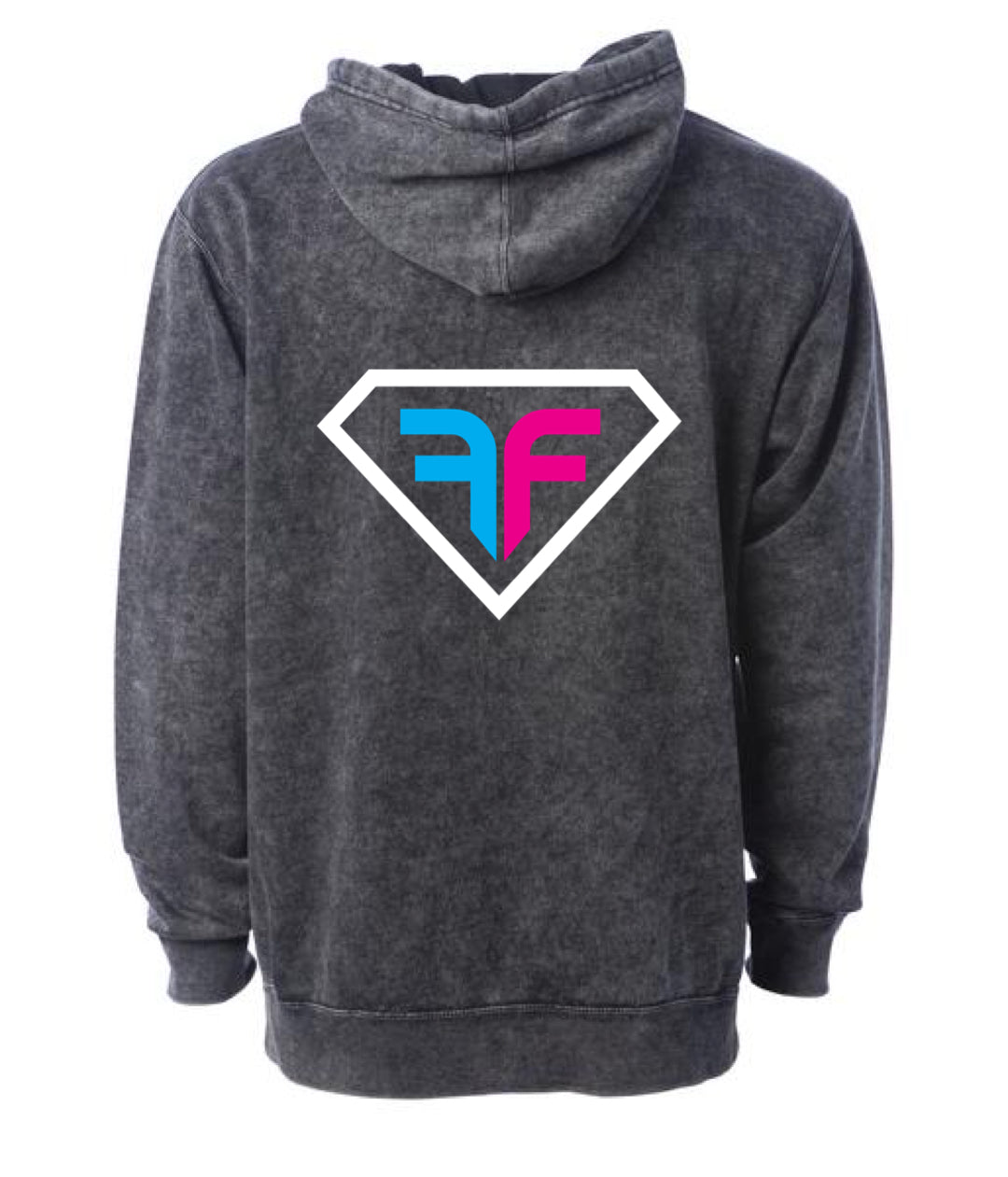 FIT & FUNKY Mineral Wash Hoodie- "DANIELLE'S PICK"