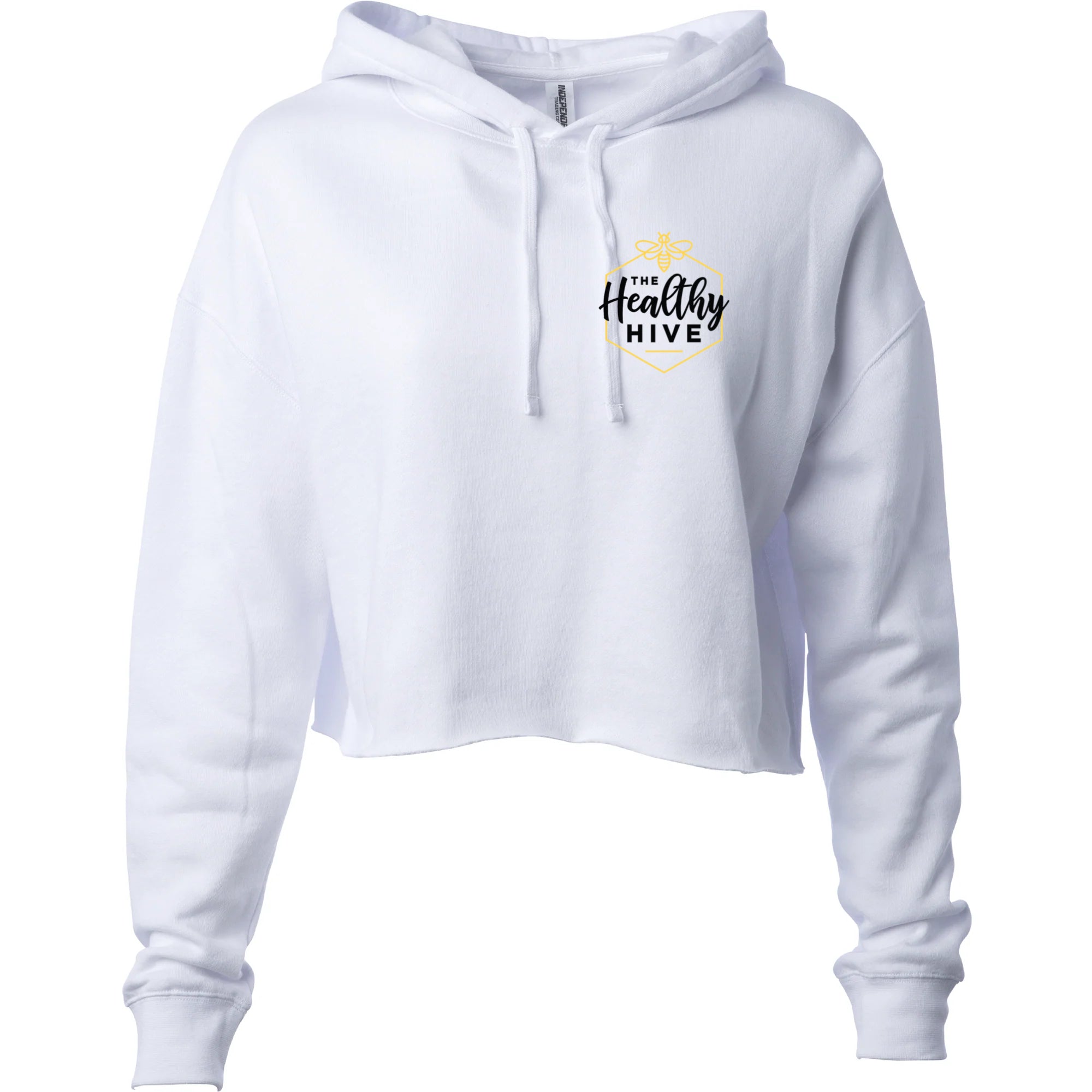 THE HEALTHY HIVE CROP HOODIE