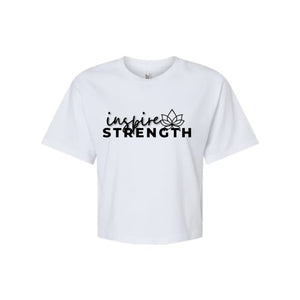 Inspire Strength CROP TEE