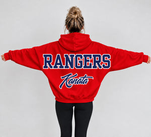 Rangers Kanata BIG BACK Adult Unisex Hoodie
