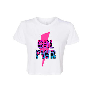 GRL PWR CROP TEE