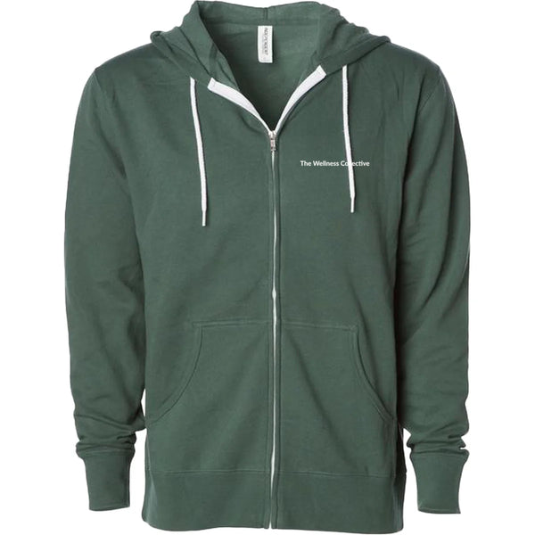 公式通販サイト Sweat collective zip up hoodie グレー S 【公式通販】