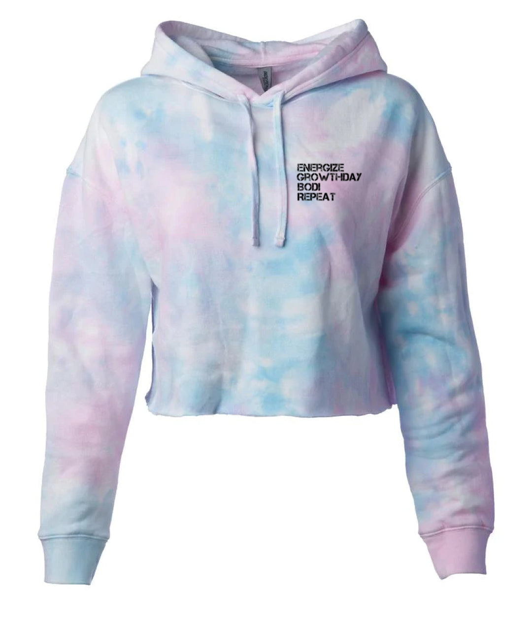 Sweat à capuche court et pull court ENERGIZE GROWTHDAY