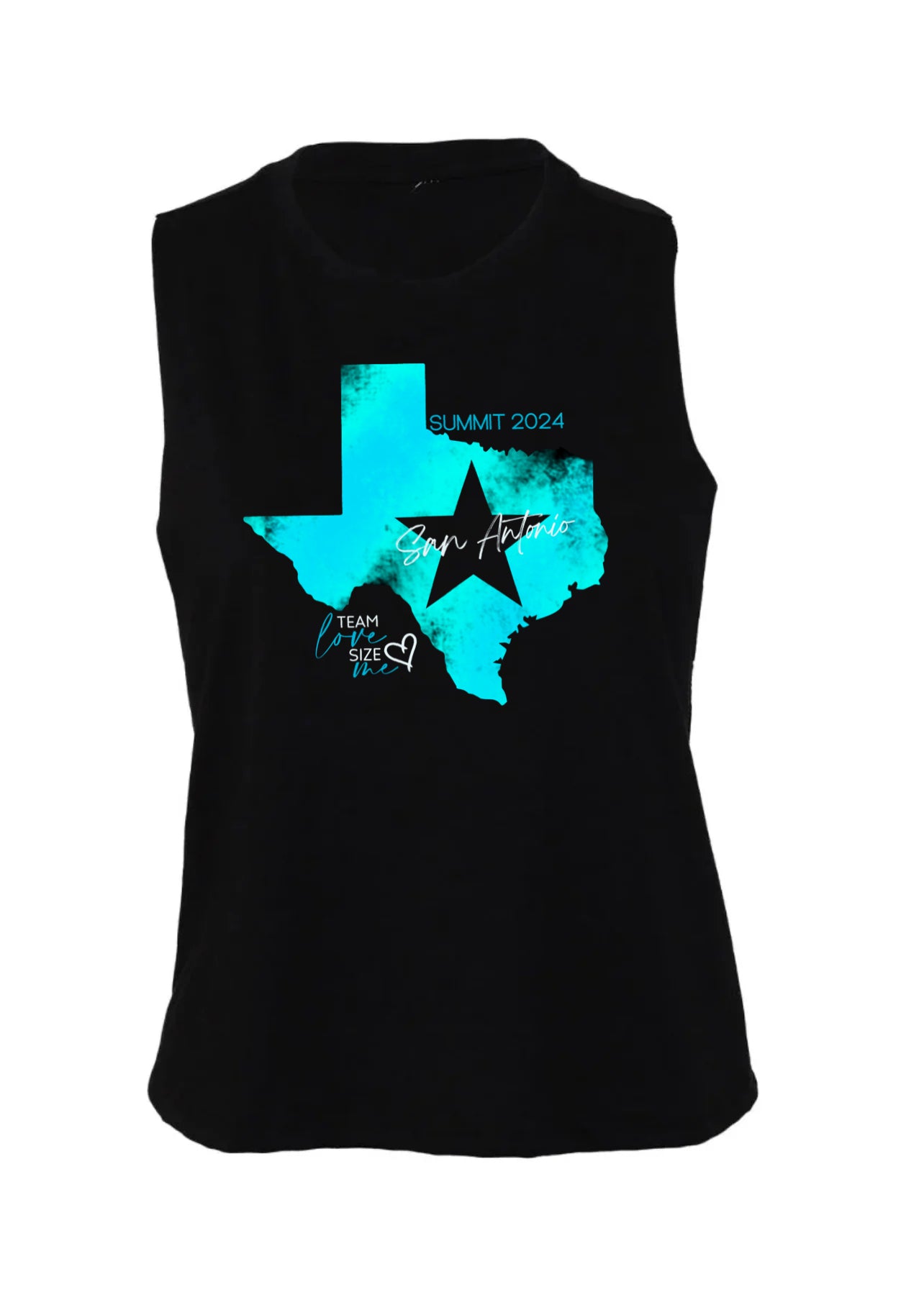 LOVE SIZE ME - Débardeur court dos nageur SUMMIT 