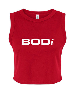 BODi Micro Ribbed Crop Muscle Tank