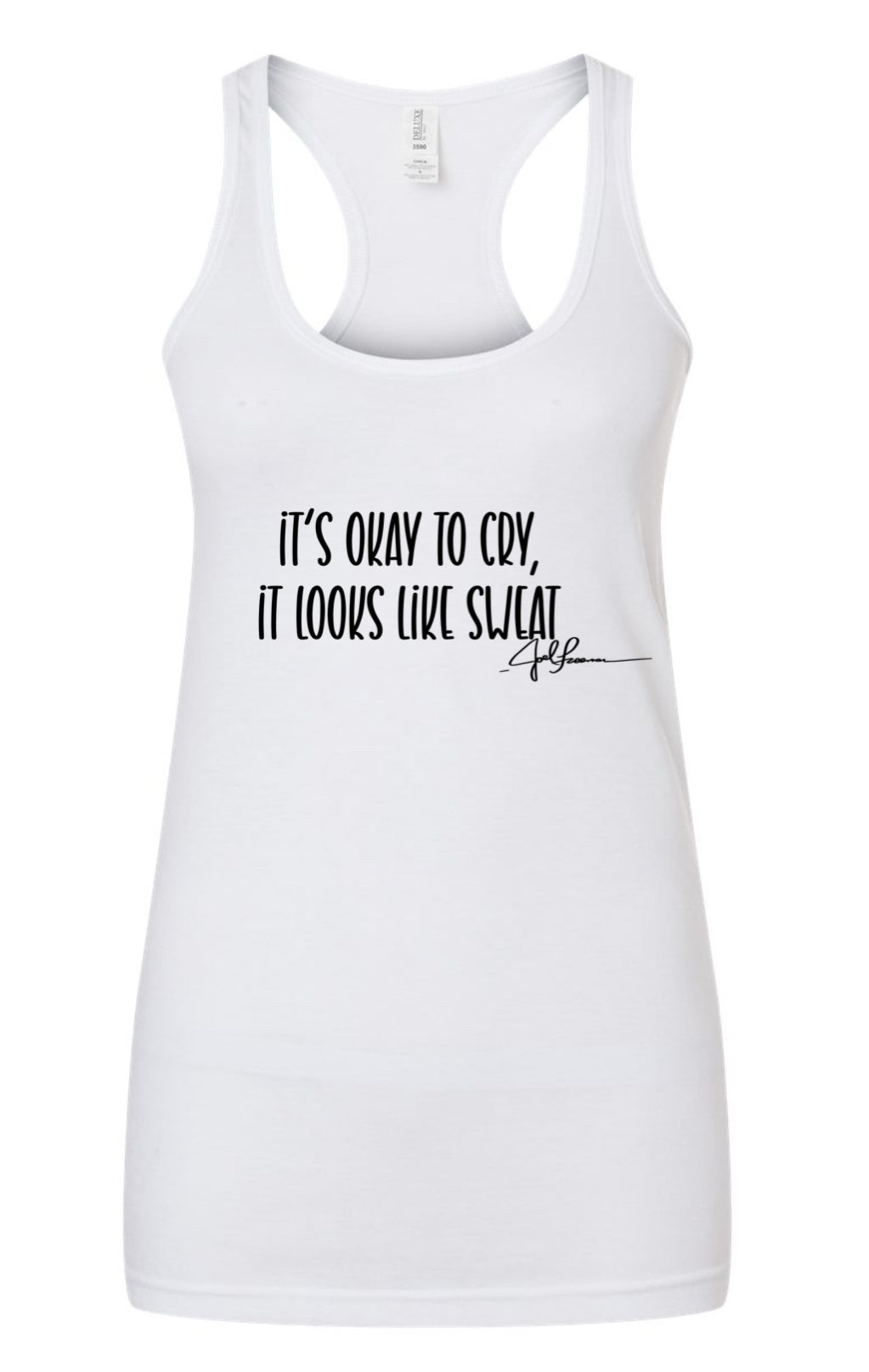 Débardeur dos nageur Joel-ism OK to Cry 