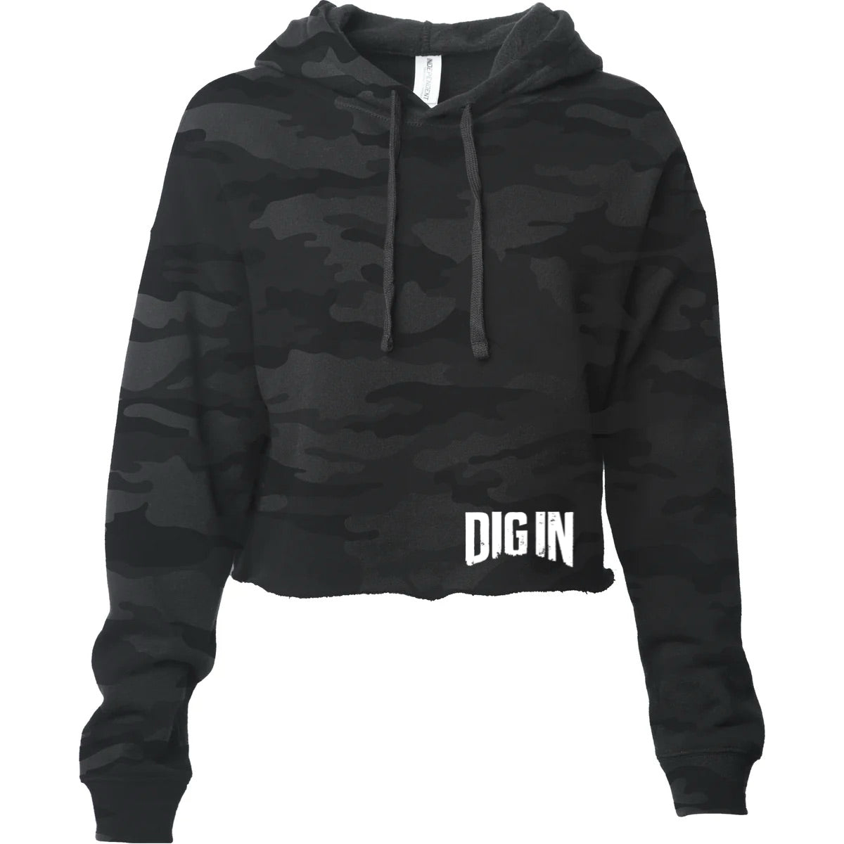 BODi DIG IN Ladies Crop Hoodie