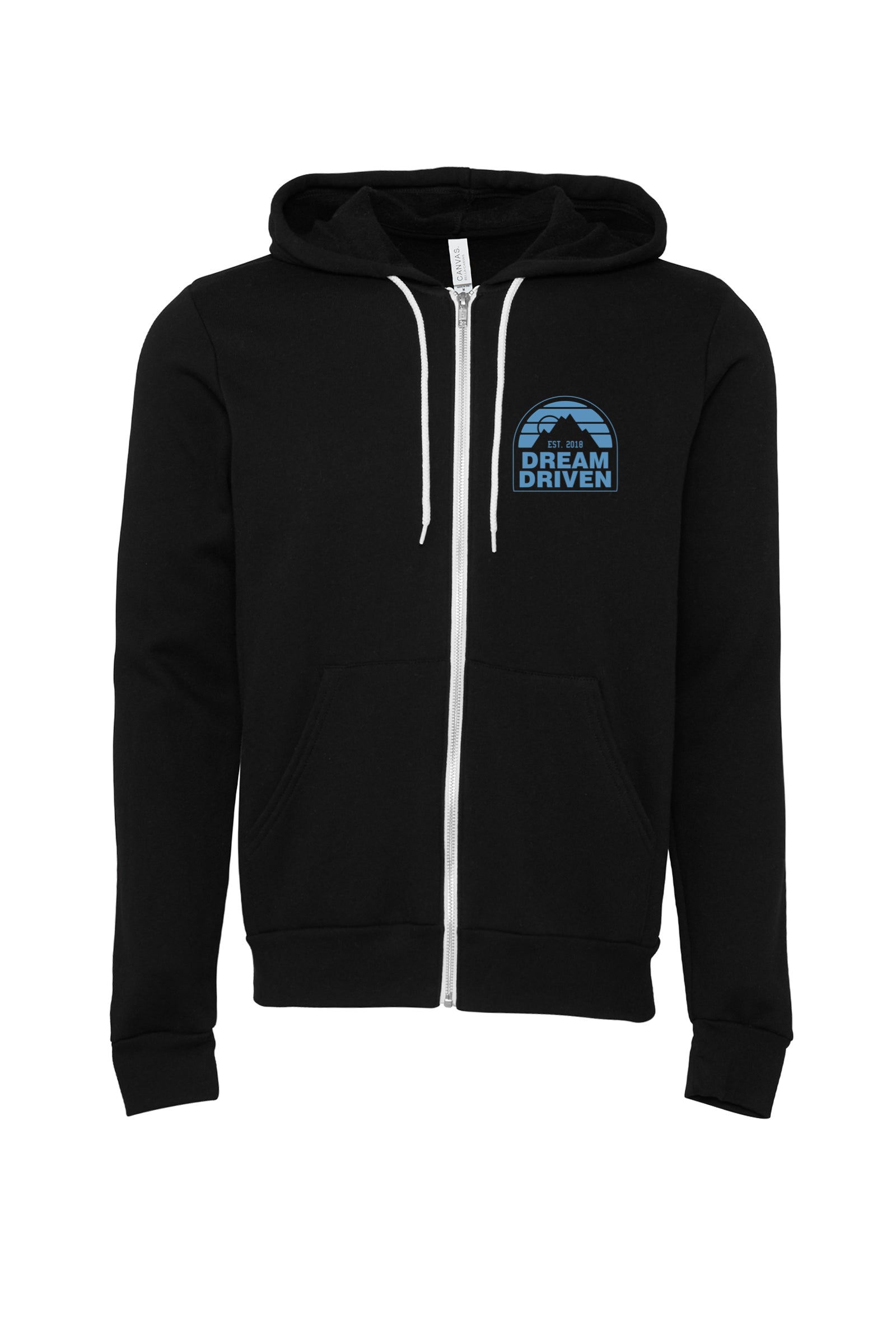 DREAM DRIVEN UNISEX ZIP-UP HOODIE