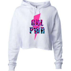 GRL PWR CROP HOODIE