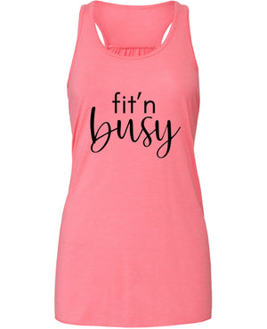 FIT'N BUSY FLowy Full Length Tank