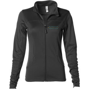 Purpose Over Perfection Lightweight Ladies Thumbhole Jacket