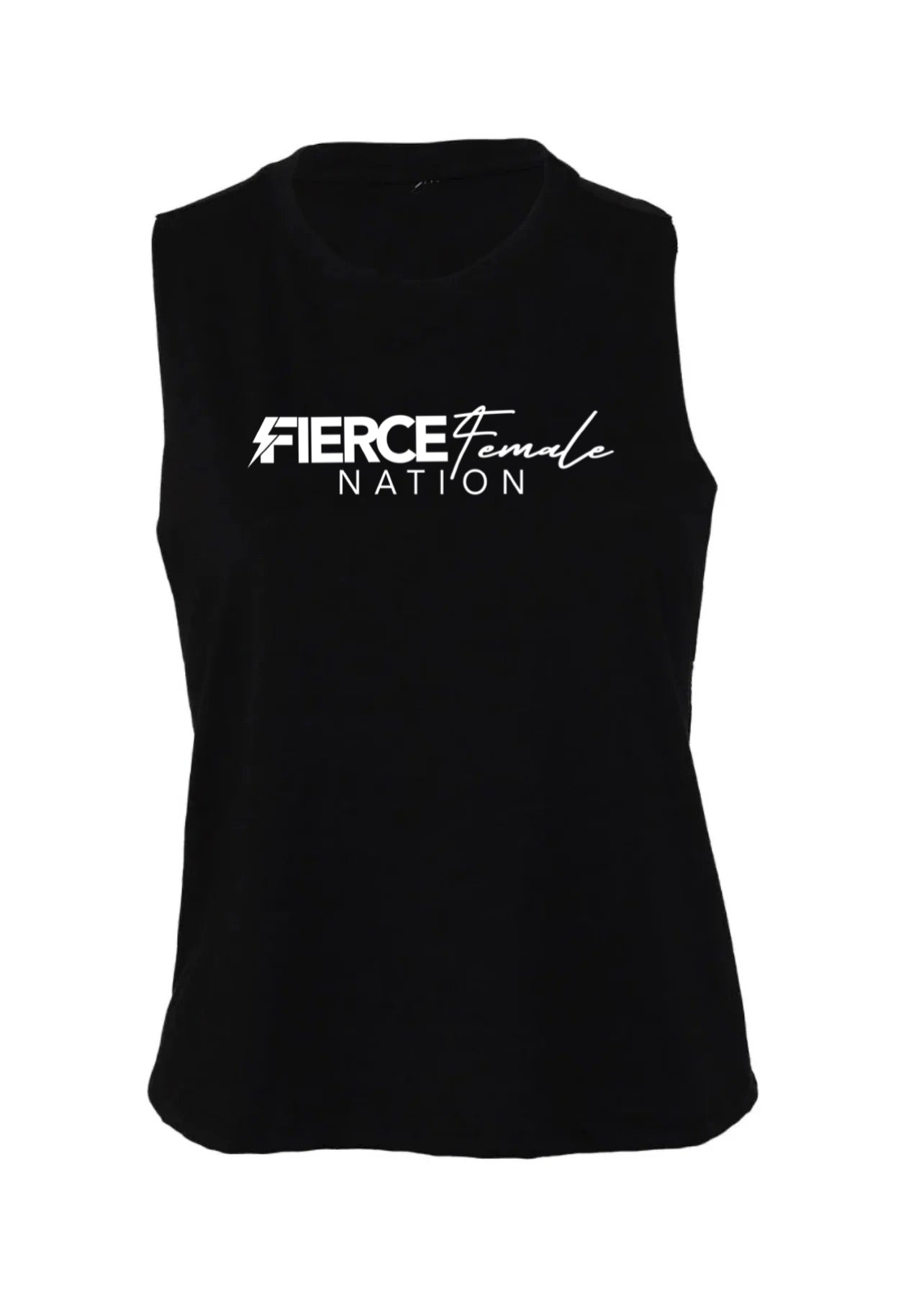 FIERCE FEMALE NATION Crop Tank