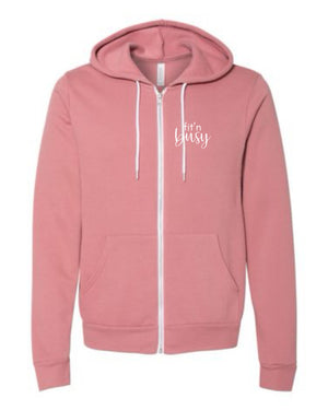 FIT'N BUSY Unisex ZipUp Hoodie