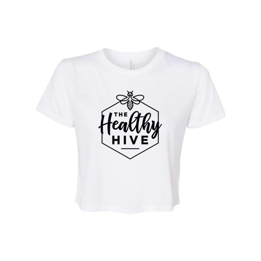 THE HEALTHY HIVE CROP TEE