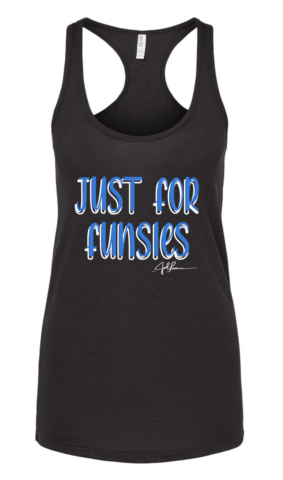 Joel-ism Racerback Tank FUNISIES