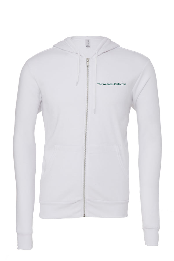 公式通販サイト Sweat collective zip up hoodie グレー S 【公式通販】