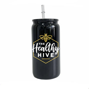 THE HEALTHY HIVE CAN GLASS &SHAKER BOTTLE COLLECTION