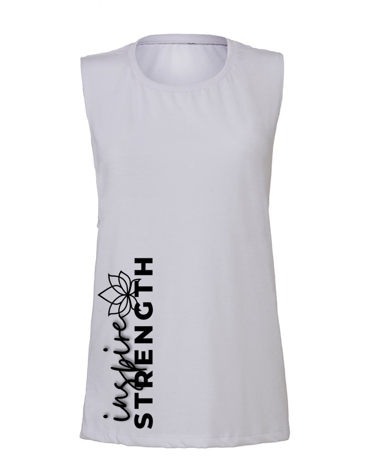 Inspire Strength LADIES SCOOP MUSCLE TANK