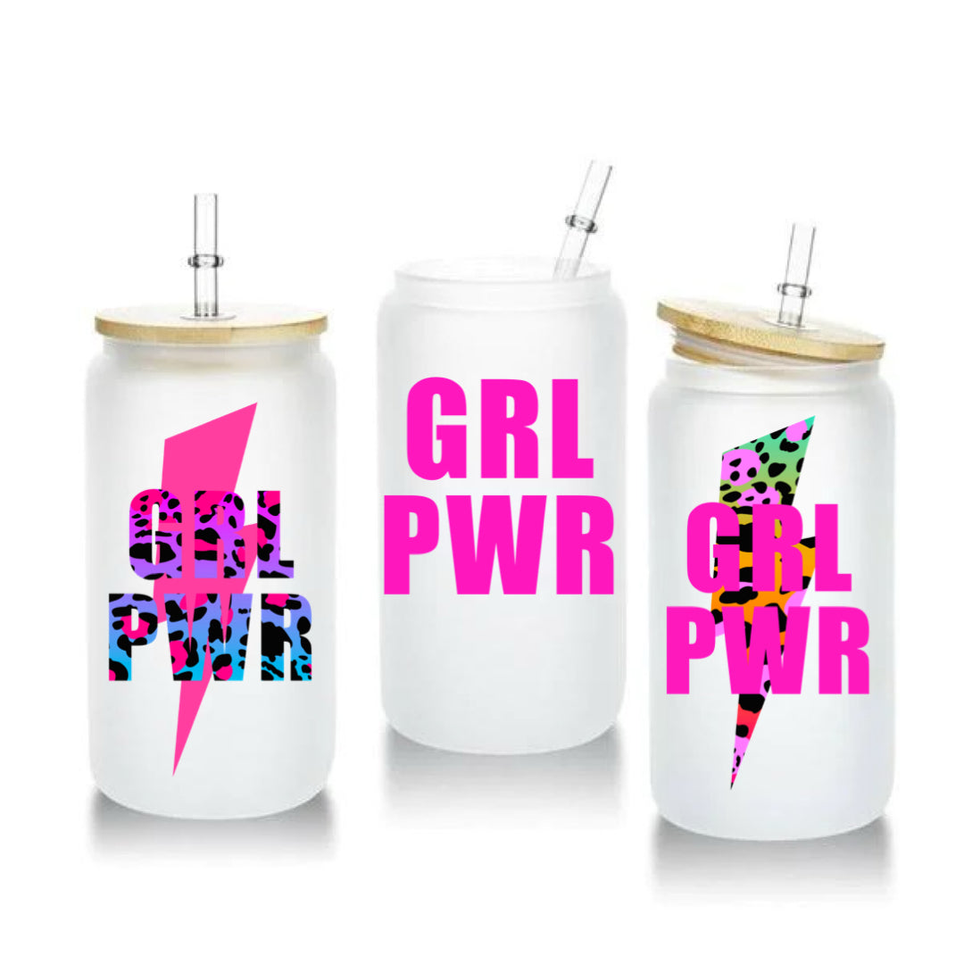 GRL PWR CAN GLASS