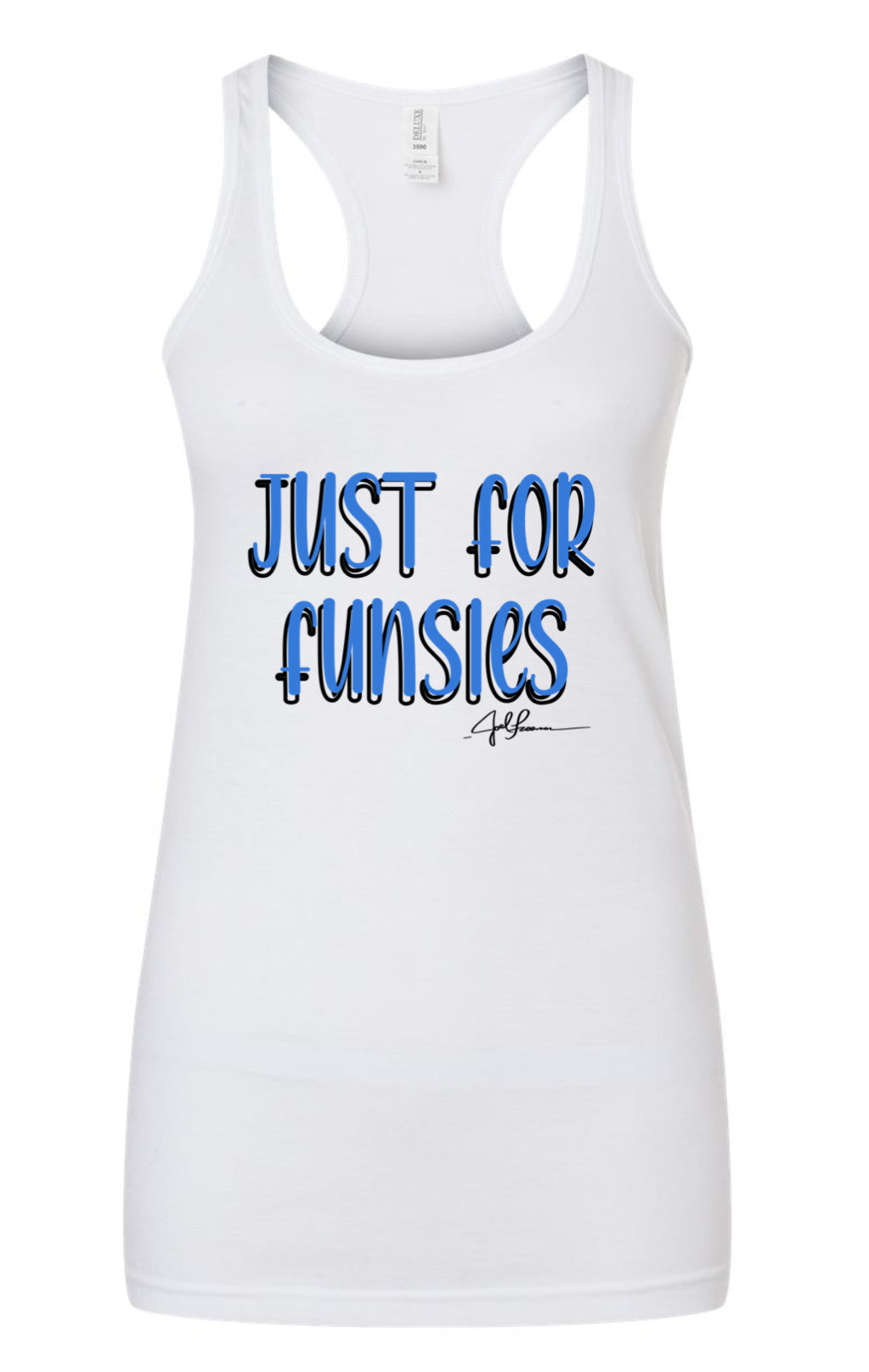 Joel-ism Racerback Tank FUNISIES