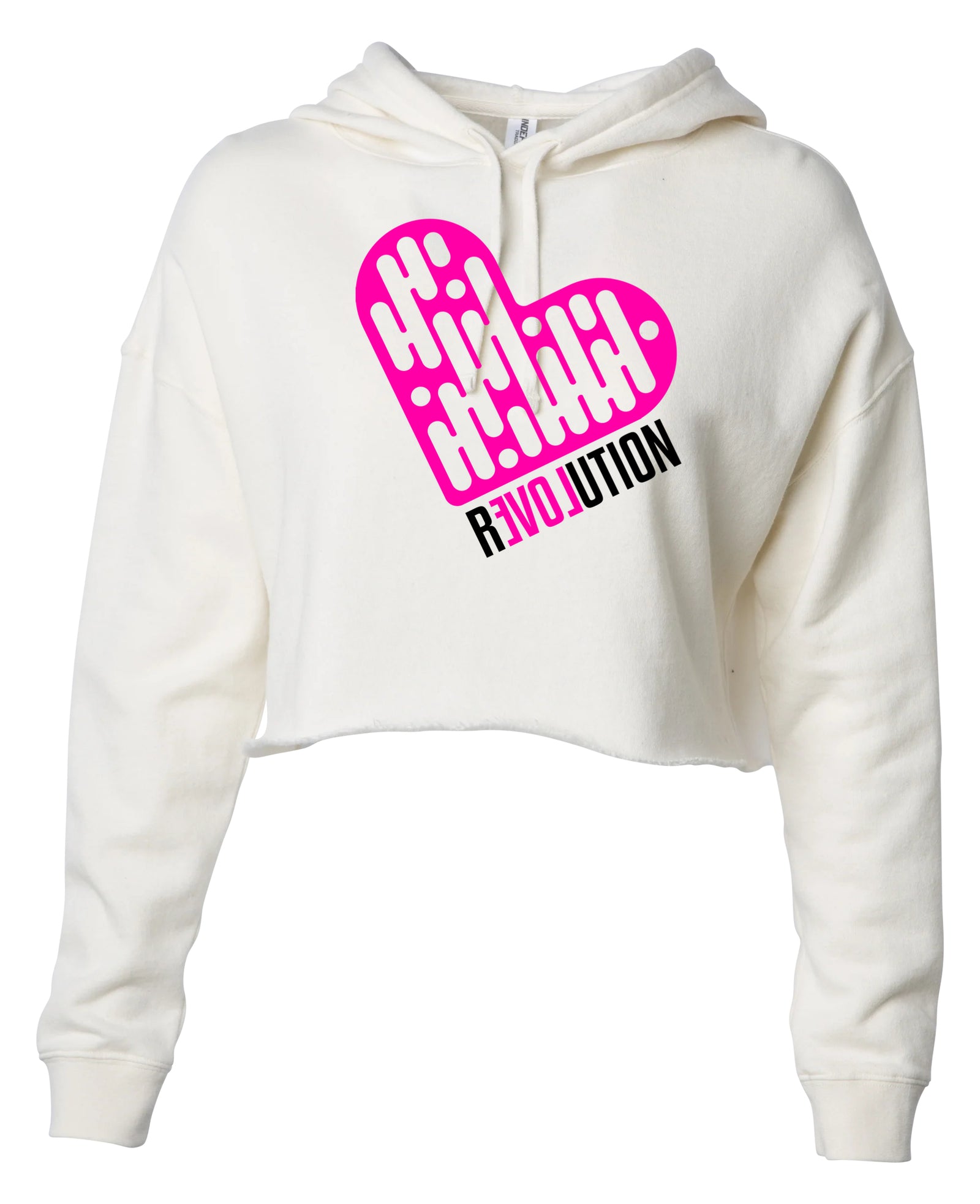 Sweat à capuche court REVOLUTION