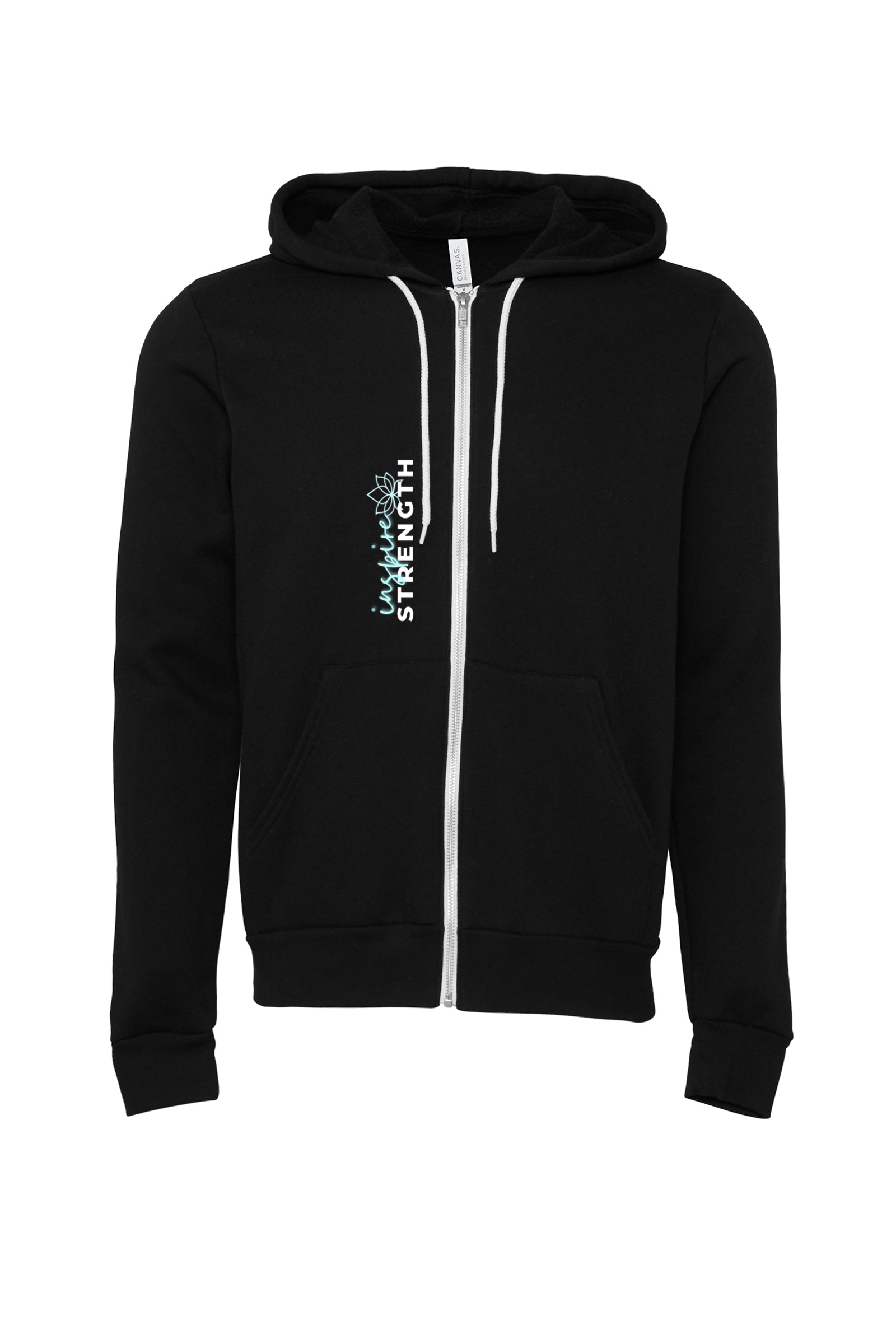 Inspire Strength UNISEX ZIP-UP HOODIE