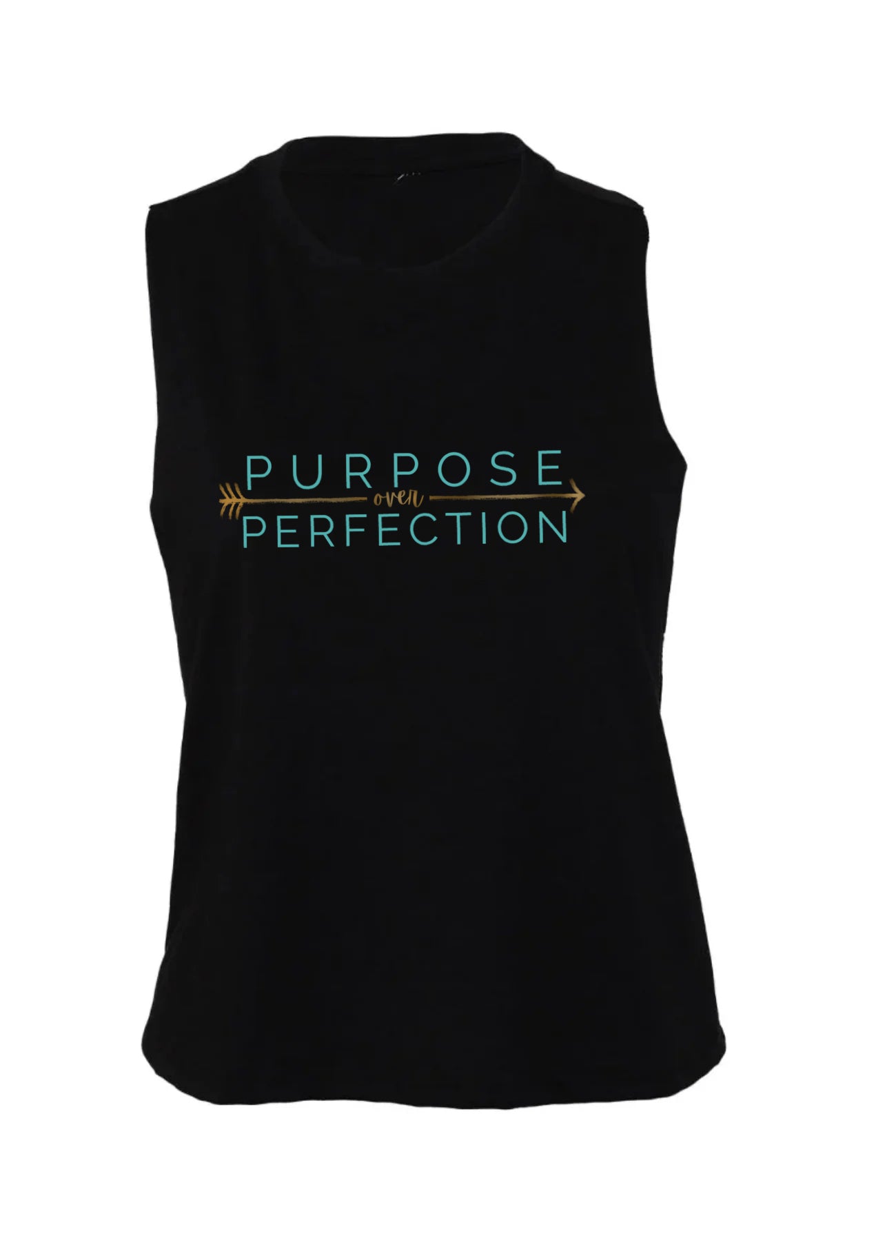 Purpose Over Perfection Crop Tank