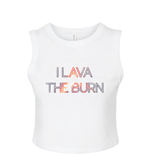 LAVA Cropped Ribbed Tank