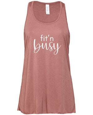 FIT'N BUSY FLowy Full Length Tank