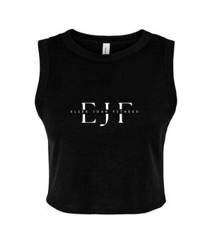 EJF Cropped Ribbed Tank