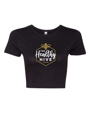 THE HEALTHY HIVE CROP TEE