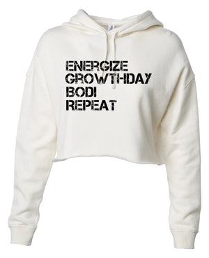 ENERGIZE GROWTHDAY Crop Hoodie & Crop Crew